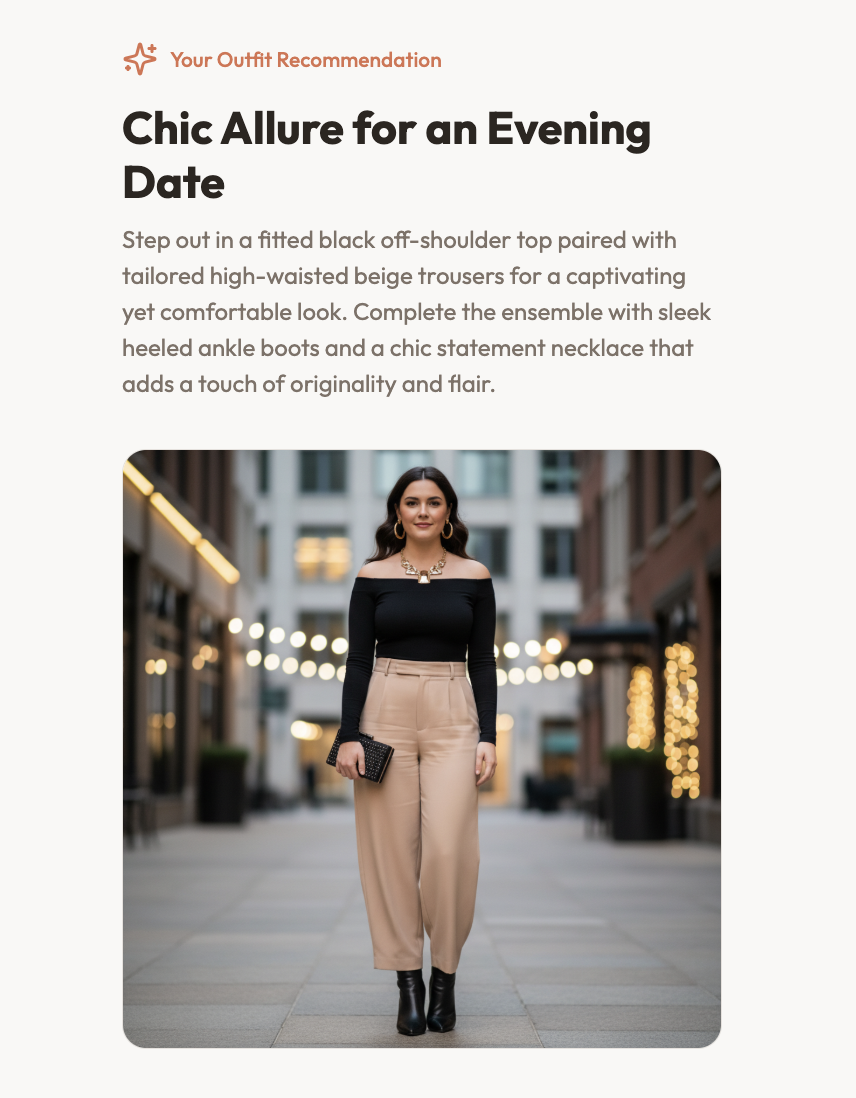 Outfit inspiration example