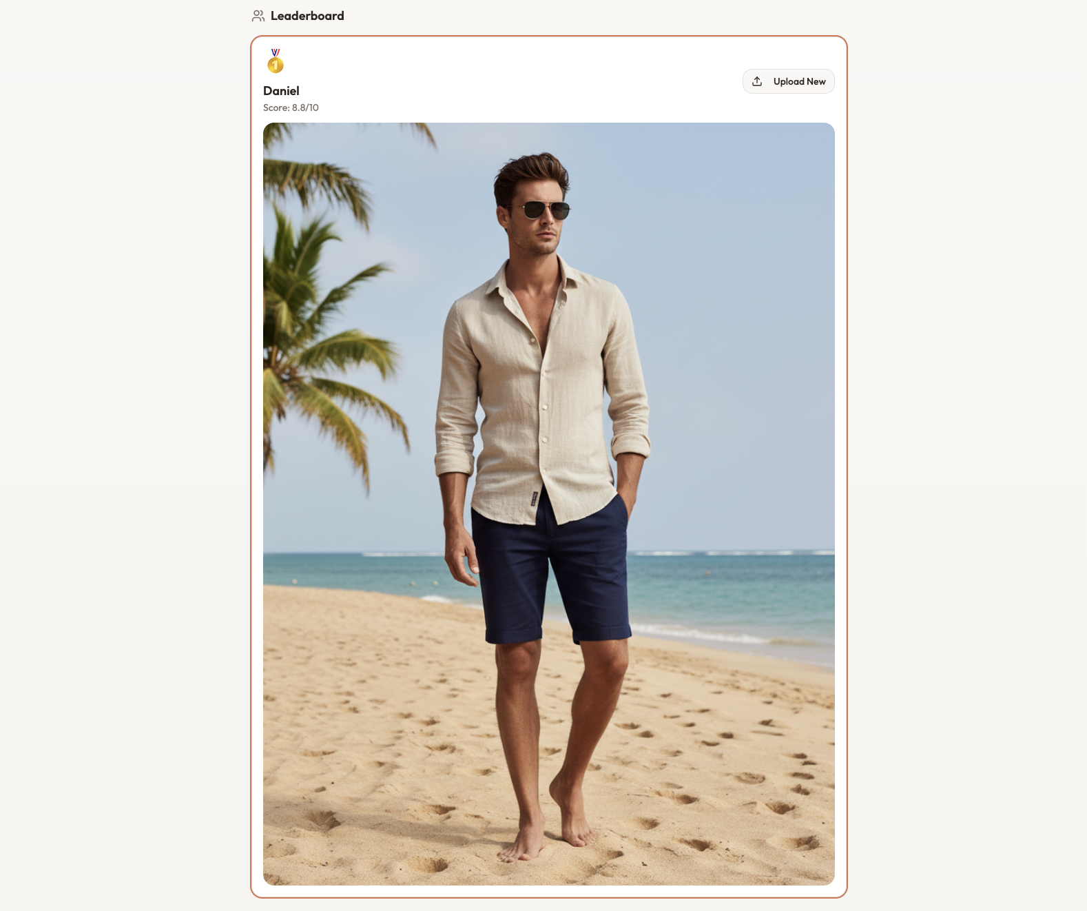 Outfit competition example